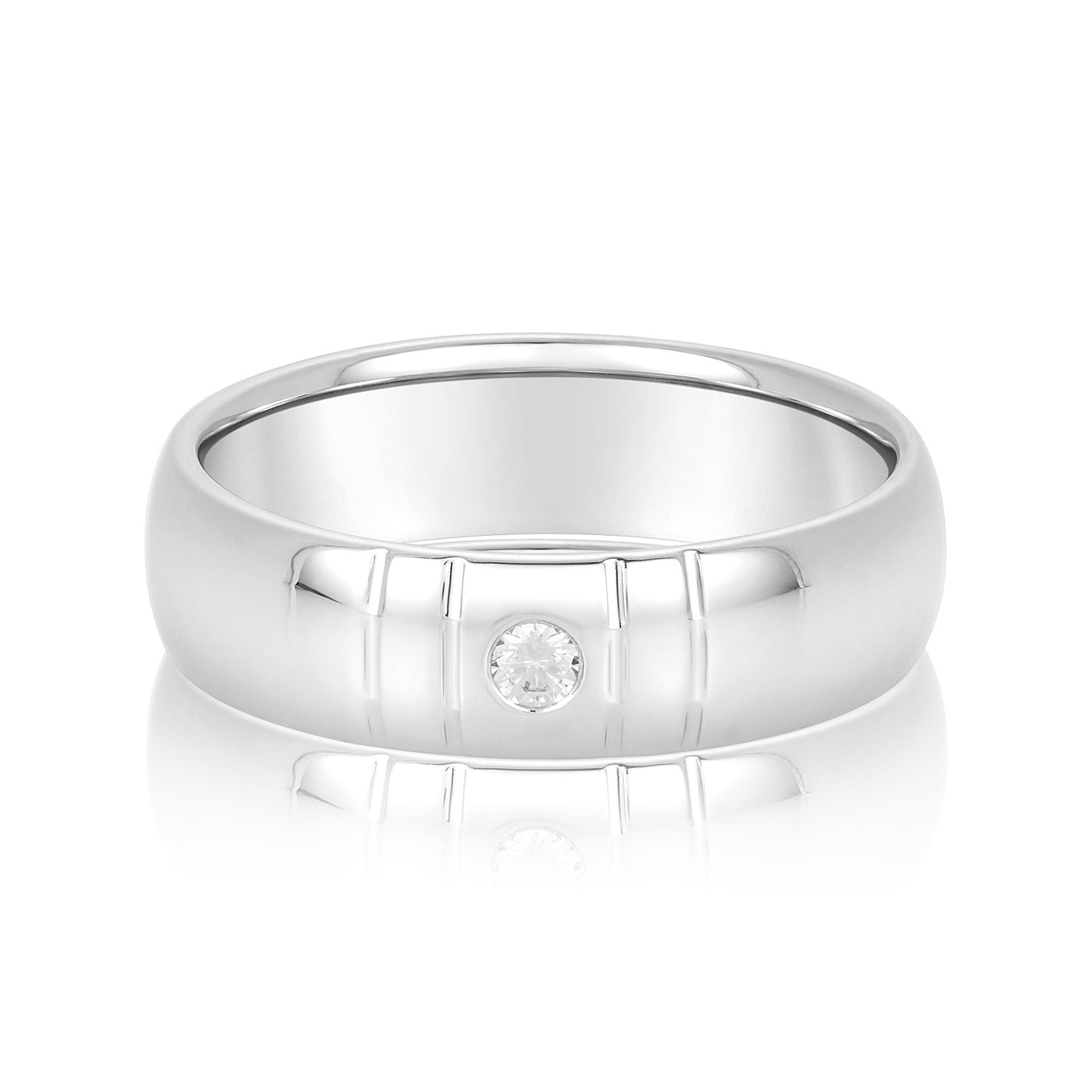 DIAMOND RINGS In 14K White Gold