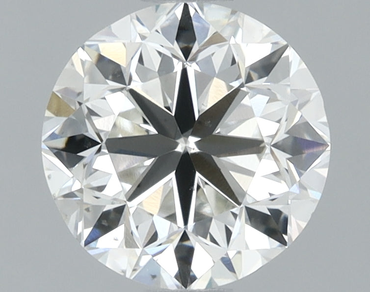 Solitaire Engagement Ring For Round Shape In 14K White Gold and 1.5 Carat Round Shape Natural Diamond