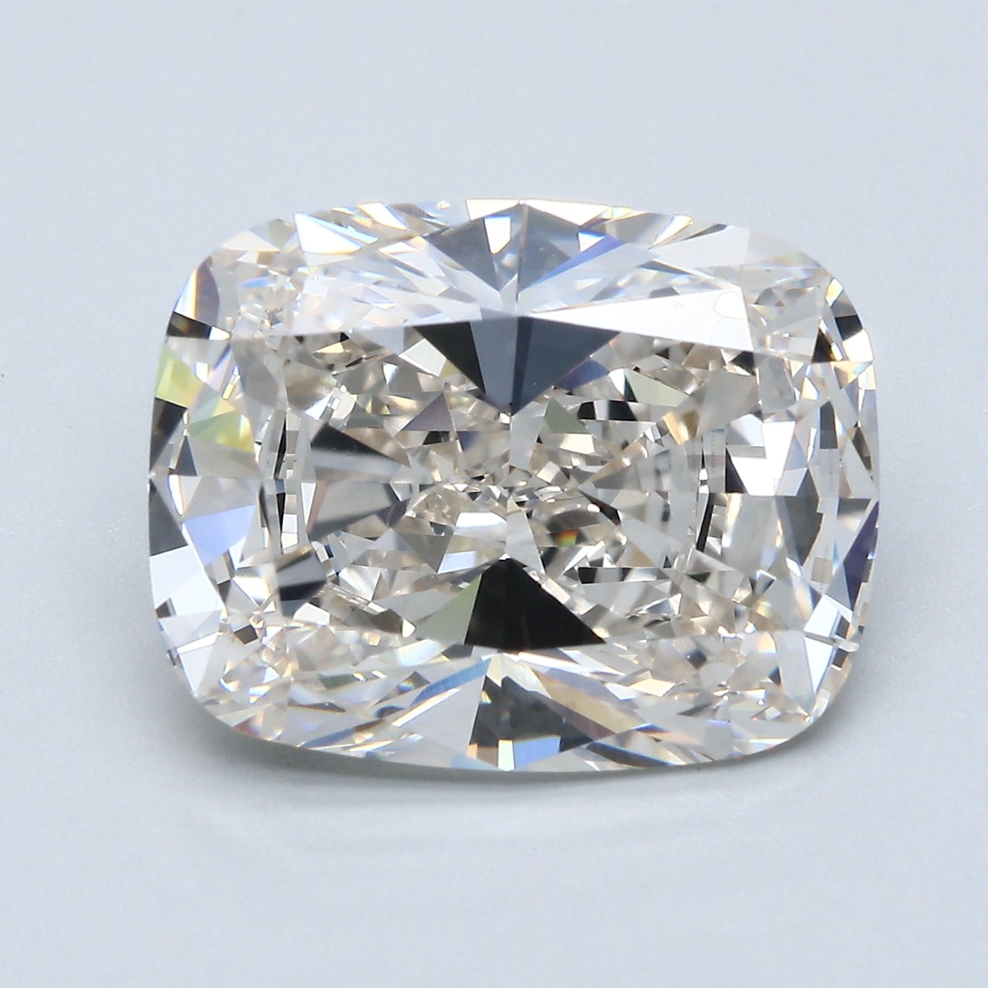 Halo Engagement Ring For Cushion Shape In 14K White Gold and 8.15 Carat Cushion Shape Natural Diamond