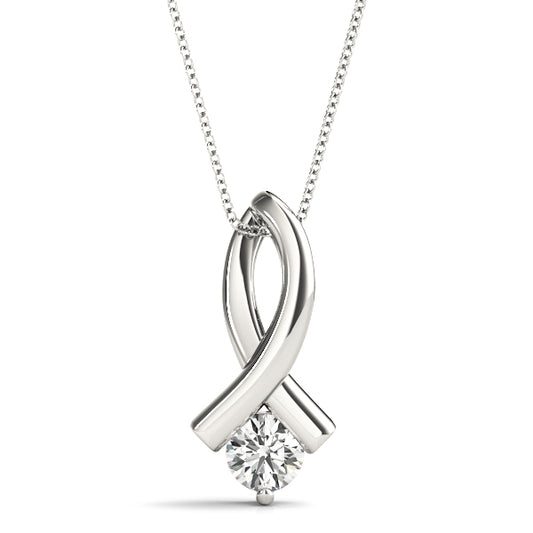 SOLITAIRE In 14K White Gold