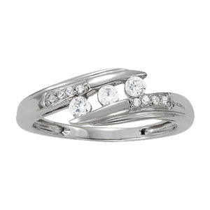 FASHION RINGS In 14K White Gold