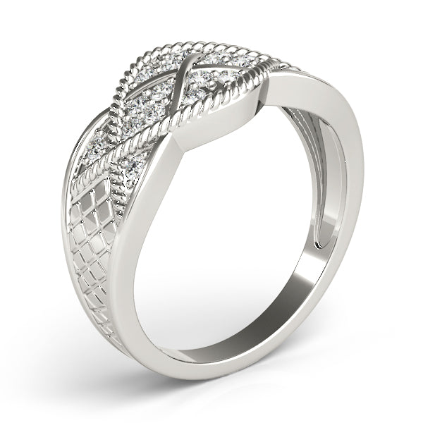FASHION RINGS In 14K White Gold