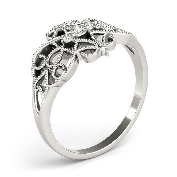 FASHION RINGS In 14K White Gold