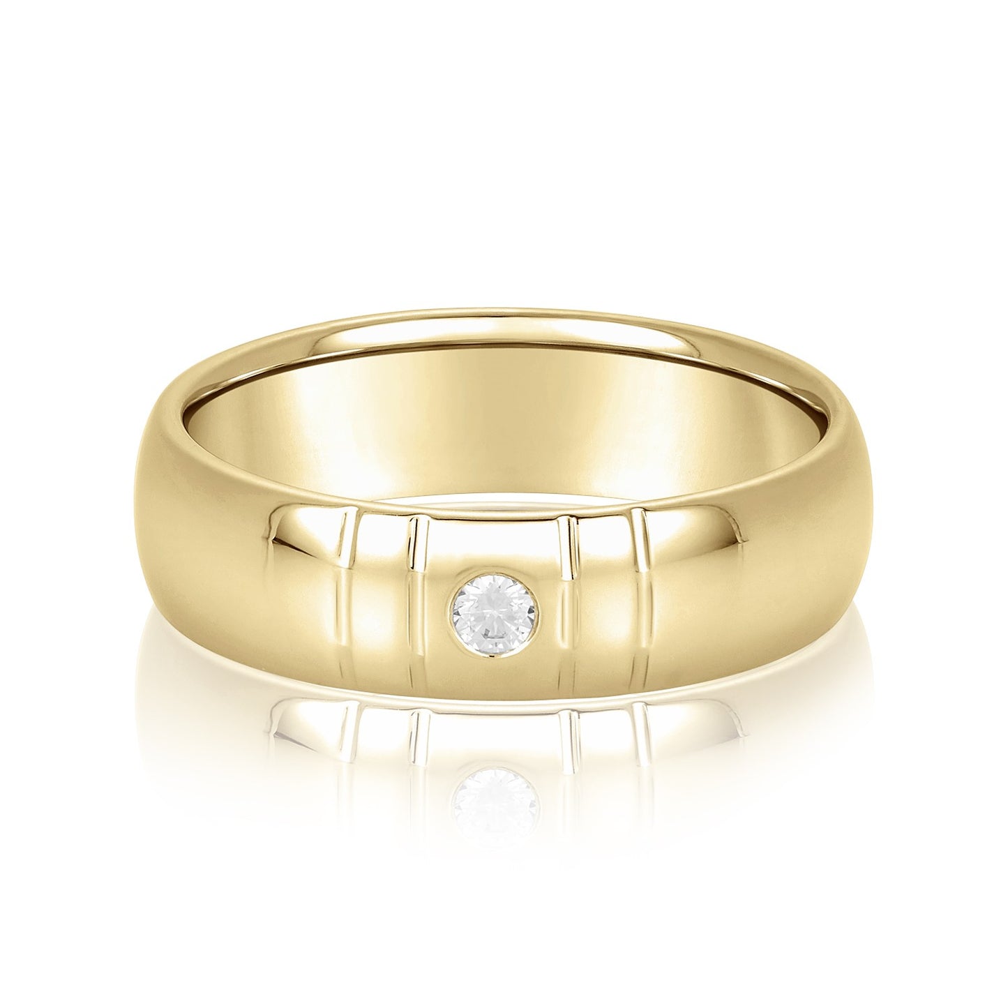 DIAMOND RINGS In 14K Yellow Gold