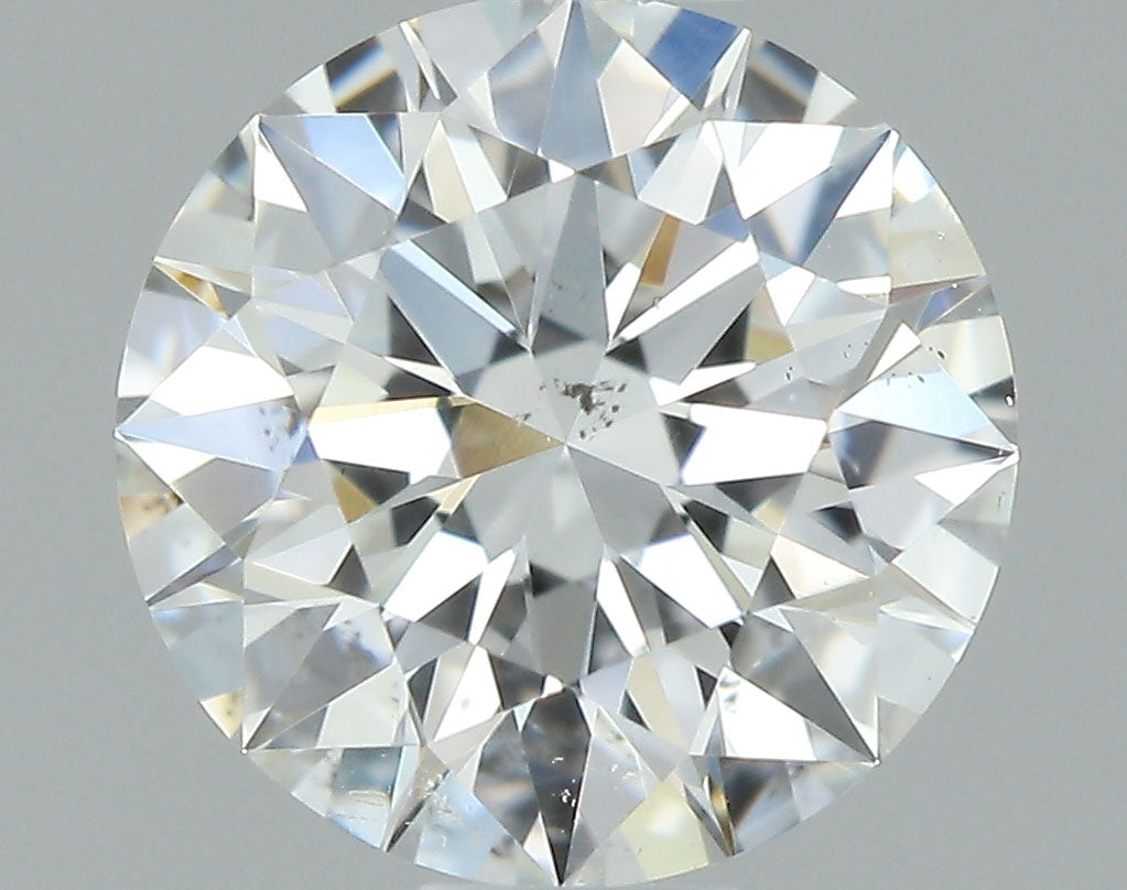 Solitaire Engagement Ring For Round Shape In 14K Yellow Gold and 0.61 Carat Round Shape Natural Diamond