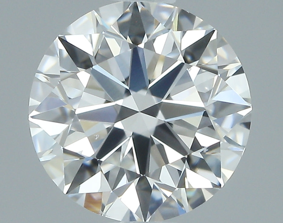 Halo Engagement Ring For Round Shape In 14K White Gold and 1.0 Carat Round Shape Natural Diamond